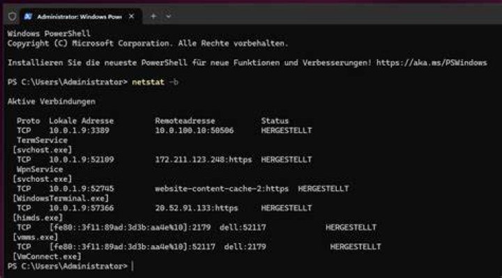 Wie funktioniert netstat?