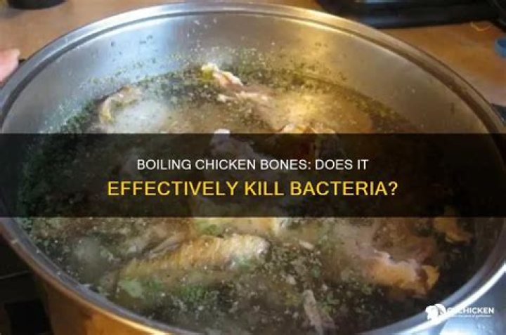 Will boiling kill bacteria?