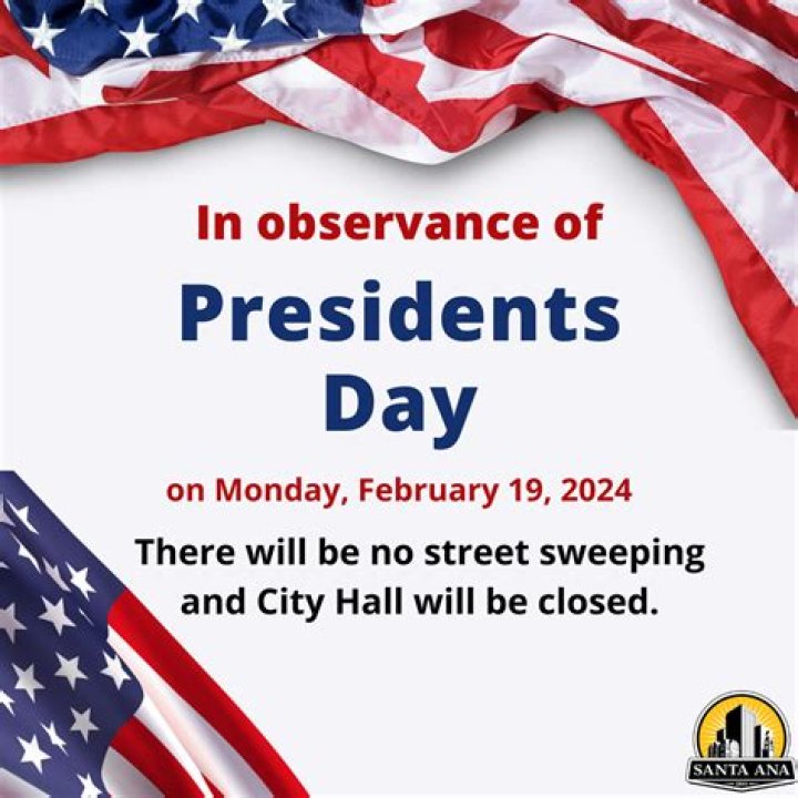 Will the post office be open on Presidents Day 2020?